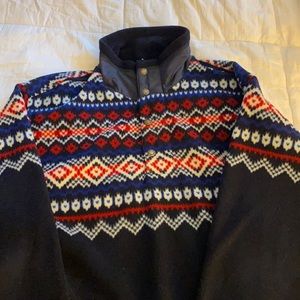 Men’s Polo by Ralph Lauren Holiday Fleece Pullover. Size L